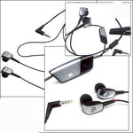 Blackberry Original Earphones 3.5mm Headphones Wired Earbuds - In-Ear - HDW-15766-005 - Silver
