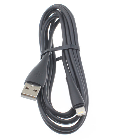 6ft USB to Lightning Cable - TPE - Black - R07