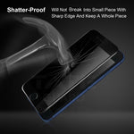 iPhone 6S/7/8 - Privacy Screen Protector - Tempered Glass - 4D Full Cover - Black