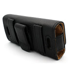 Case Belt Clip Canvas Rugged Holster Cover - B02 - Black - Fonus B02