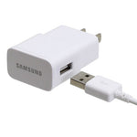 Samsung OEM Home Wall Charger Adapter Micro USB Cable