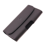 Leather Case Belt Clip Holster Cover - LCASE57 - Black - Fonus D06