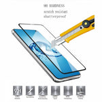 Samsung Galaxy S10e - Tempered Glass Screen Protector - Full Cover Curved - Fingerprint Unlock