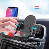 Car Wireless Charger Mount Air Vent Holder Fast Charge Cradle Dock - ZDZ08