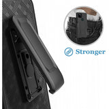 Case Belt Clip Holster Swivel Cover Kickstand Armor - ZDSC4