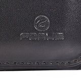 Leather Case Belt Clip Swivel Holster Cover - LCASE18 - Black - Fonus C90