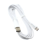 10ft USB-C Cable Charger Cord - TPE - White - Fonus R10