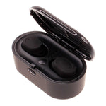 TWS Wireless Earphones with Charging Case - Black - L74