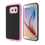 Hybrid Case Dual Layer Armor Bumper Cover - Dropproof - Pink - Selna N42