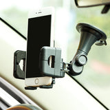 Car Mount Phone Holder for Dash and Windshield - Fonus B45