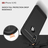Ultra Slim Carbon Fiber Case Cover - Shockproof - Black - Fonus R95