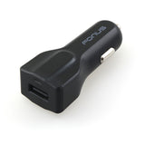 24W Fast USB Car Charger 6ft Long USB-C Cable - QC3.0 - Fonus B71