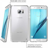 Shock Absorbent Hybrid Bumper Case Clear Back Cover