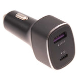 36W PD Fast Car Charger 6ft USB-C Cable 2-Port Long Cord Power Adapter Type-C Wire - ZDY32