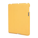 Yellow PU Leather Slim Portfolio Case