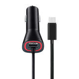 3.4Amp USB-C Car Charger - Extra USB Port - Fonus D42