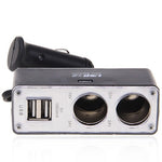 2-Port 12V DC Socket Car Charger Adapter Splitter 2-Port USB - Fonus C71