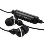 Blackberry Original Earphones 3.5mm Headphones Wired Earbuds - In-Ear - HDW-16904-001 - Black