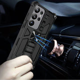 Hybrid Case Cover Kickstand Armor Drop-Proof Defender Protective - ZDY95