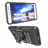 ARMOR SHELL CASE COMBO BELT CLIP HOLSTER COVER KICKSTAND