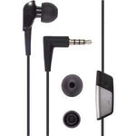 Blackberry OEM Mono Earphone 3.5mm Headphone - In-Ear - Single Earbud - Black