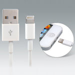 3ft USB to Lightning Cable Charger Cord - TPE - White - B77