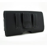 Case Belt Clip Canvas Rugged Holster Cover - LCASE37 - Black - B78
