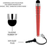 Red Stylus Touch Pen Aluminum Compact - ZDY03