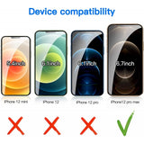 Privacy Screen Protector Tempered Glass Curved Anti-Spy Anti-Peep 3D Edge - ZDG56