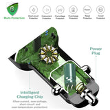 Fast Car Charger USB Port - QC3.0 - Lightning - D28