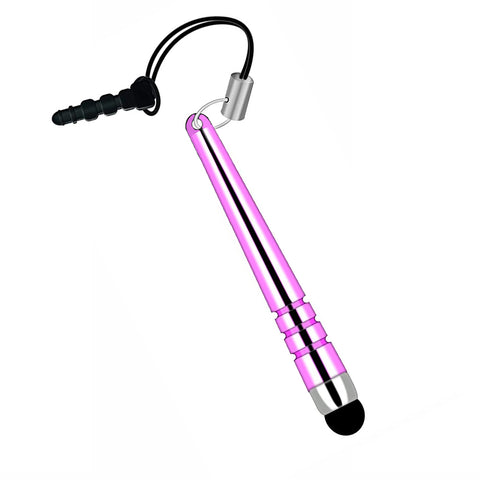 Pink Stylus Touch Pen Aluminum Compact - ZDY06