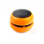Multimedia Loud Speaker - Wired - MicroSD Player - Orange - Fonus F81
