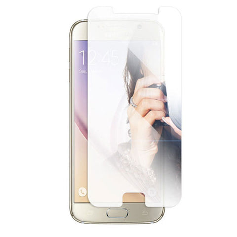 Samsung Galaxy S6 Edge - Mirror Screen Protector Silicone TPU Film - Not Full Cover 566-1