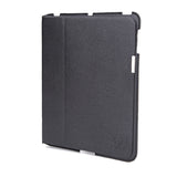 Black PU Leather Slim Portfolio Case