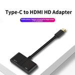 USB-C to 4K HDMI Adapter PD Port TV Video Hub TYPE-C Charger Port Projector Converter - ZDF83