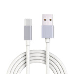 10ft USB-C Cable Charger Cord - TPE - White - Fonus D46