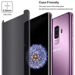 Samsung Galaxy S9 Plus - Privacy Screen Protector - Tempered Glass - 3D Full Cover