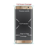 Samsung Galaxy S7 Edge - Screen Protector Silicone TPU Film - Curved - Full Cover - HD Clear