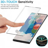 Screen Protector Tempered Glass 3D Curved Edge Full Cover HD Clear - ZDT37