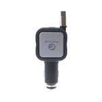 Retractable Car Charger 2-Port USB - One QC3.0 Port - USB-C - Fonus M43