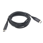 6ft USB-C to Type-C PD Cable Charger Cord - TPE - Black - Fonus K99