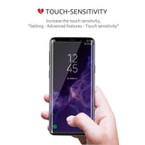 Samsung Galaxy S9 - Privacy Screen Protector - Tempered Glass - 3D Full Cover