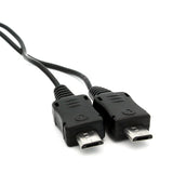 Micro USB Dual Male Port Y Adapter Splitter  - S76