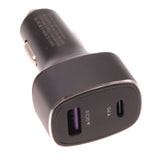 36W 2-Port USB Car Fast Charger Type-C PD Port - QC3.0 - Fonus S40