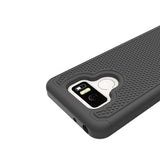 Hybrid Case Dual Layer Armor Defender Cover - Dropproof - Black - Selna L05