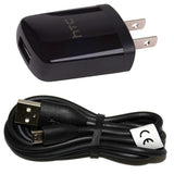 HTC OEM Home Wall Charger USB Cable - MicroUSB