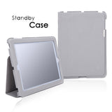 Gray PU Leather Slim Case