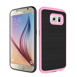 Hybrid Case Dual Layer Armor Bumper Cover - Dropproof - Pink - Selna N42