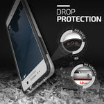 Hybrid Case Dual Layer Armor Defender Cover - Dropproof - Silver - Selna N35