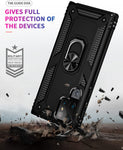 Hybrid Case Cover Metal Ring Kickstand Shockproof Armor - ZDZ02